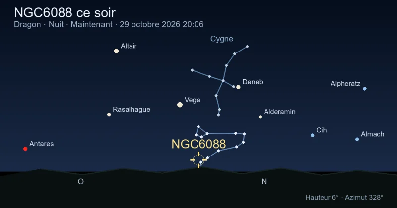 NGC6088 ce soir