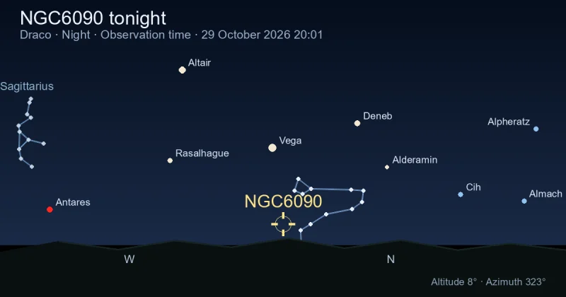 NGC6090 tonight