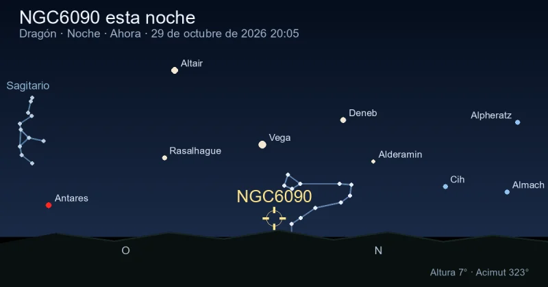 NGC6090 esta noche