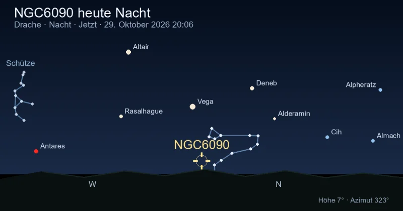 NGC6090 heute Nacht