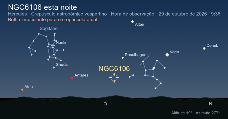 NGC6106 esta noite