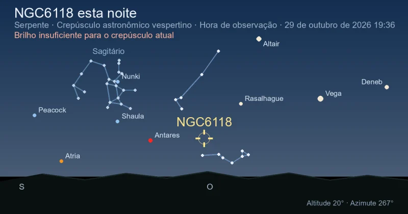 NGC6118 esta noite