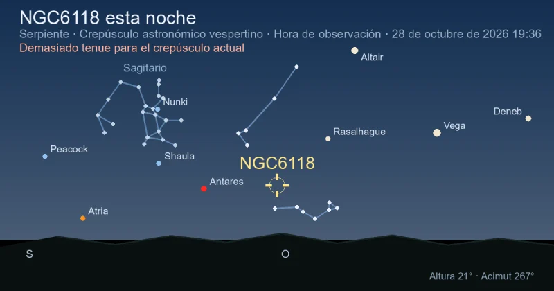 NGC6118 esta noche