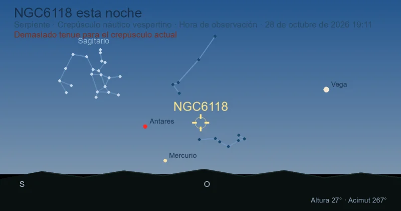 NGC6118 esta noche