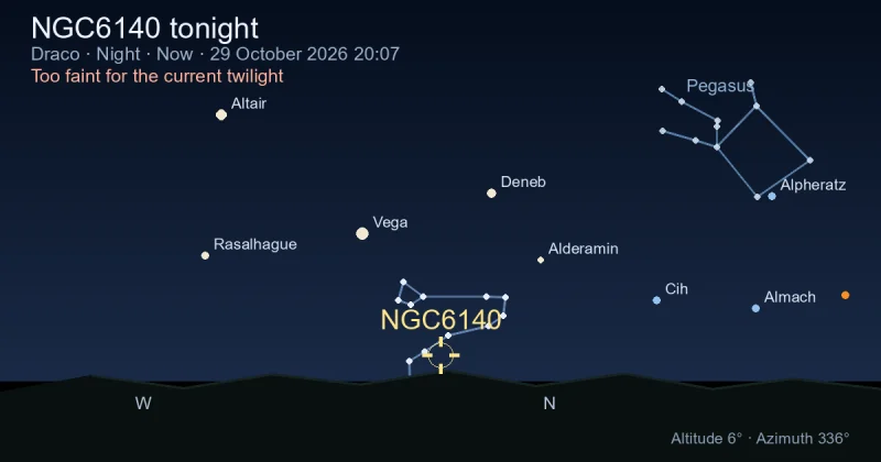 NGC6140 tonight