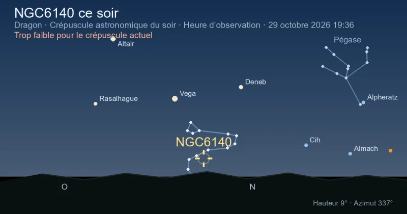 NGC6140 ce soir