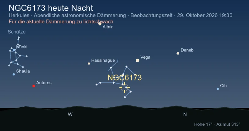 NGC6173 heute Nacht