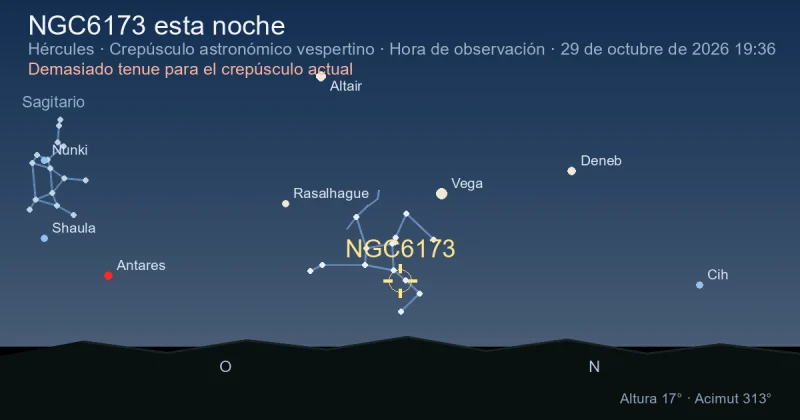 NGC6173 esta noche