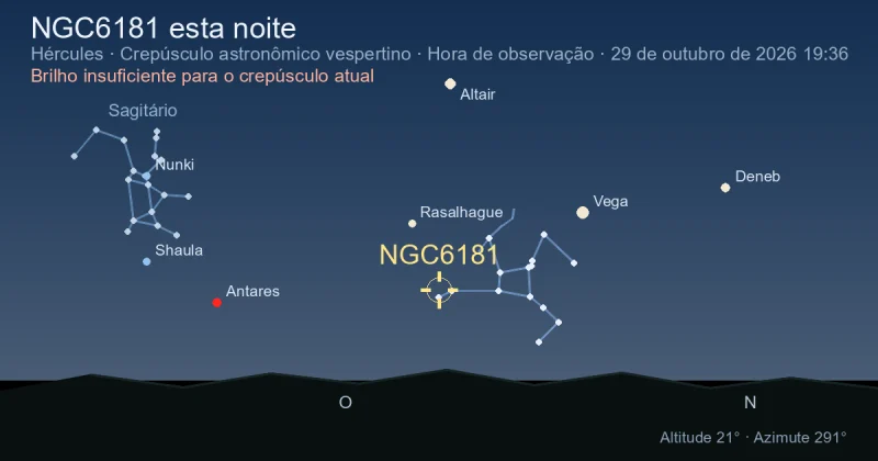 NGC6181 esta noite
