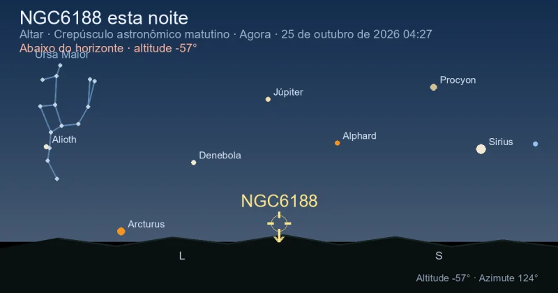 NGC6188 esta noite