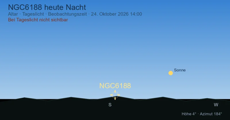 NGC6188 heute Nacht