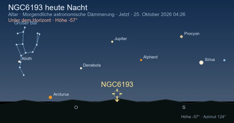 NGC6193 heute Nacht