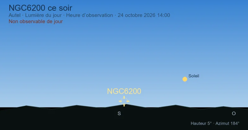 NGC6200 ce soir