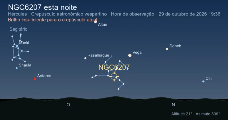 NGC6207 esta noite