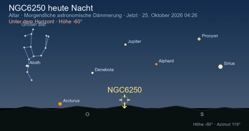 NGC6250 heute Nacht