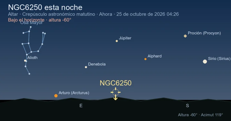NGC6250 esta noche