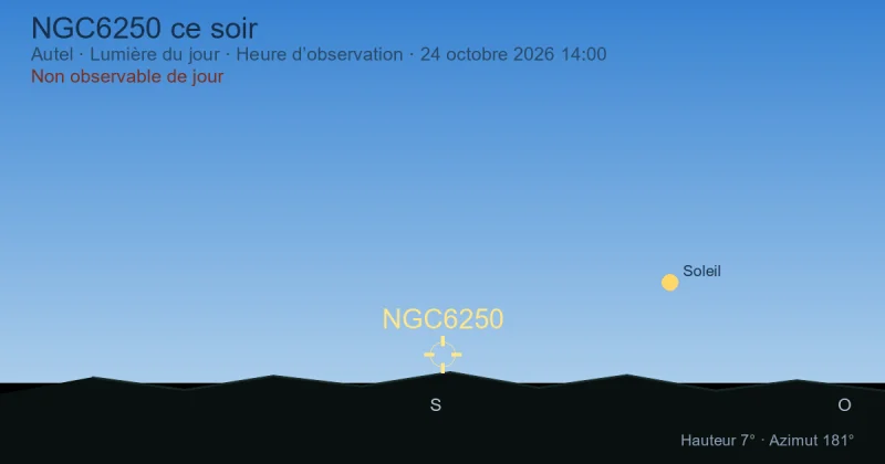 NGC6250 ce soir