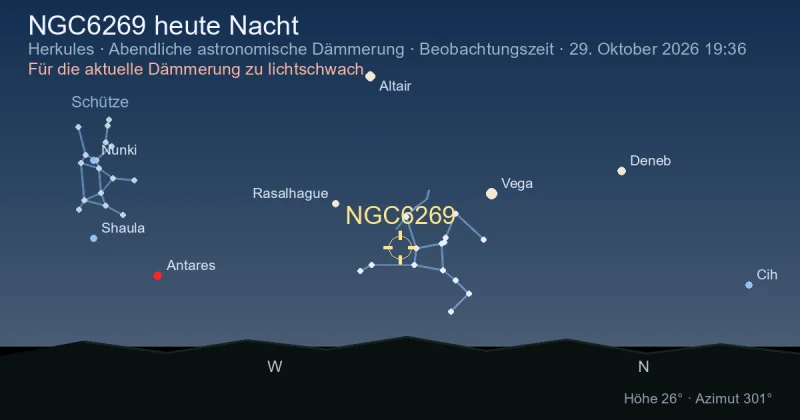 NGC6269 heute Nacht