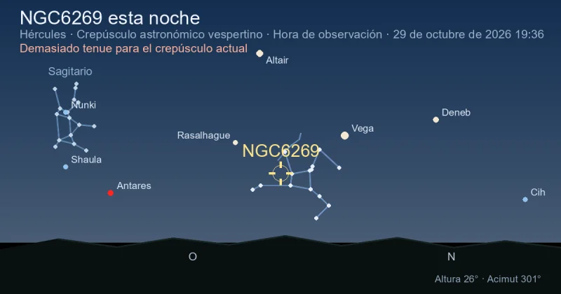 NGC6269 esta noche