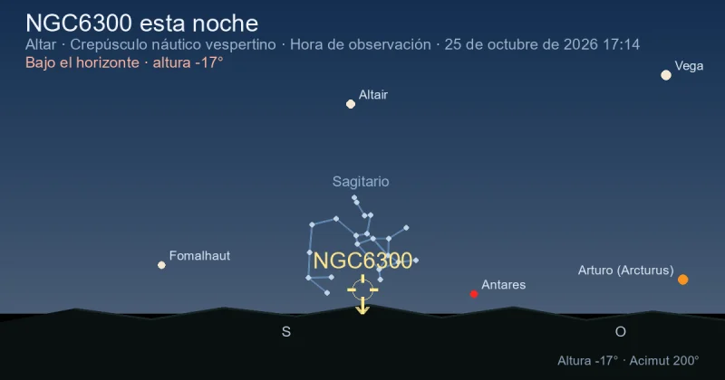 NGC6300 esta noche