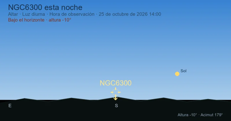 NGC6300 esta noche