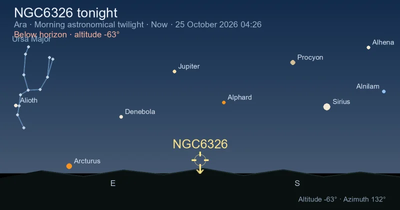 NGC6326 tonight