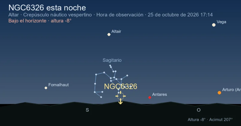 NGC6326 esta noche