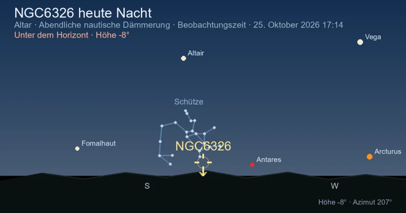 NGC6326 heute Nacht