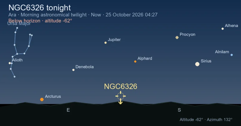 NGC6326 tonight