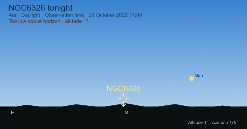 NGC6326 tonight