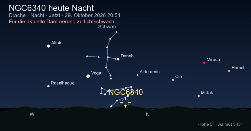 NGC6340 heute Nacht