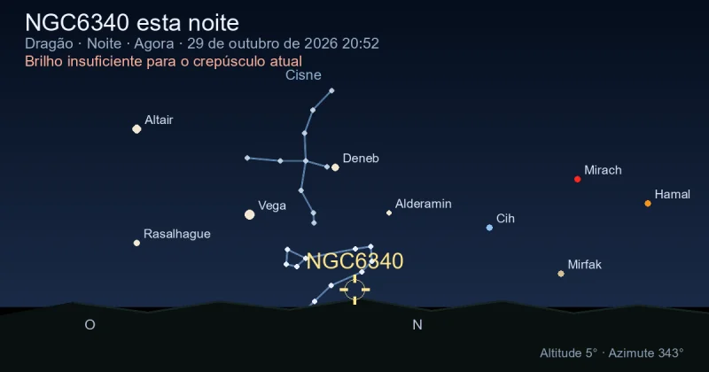 NGC6340 esta noite