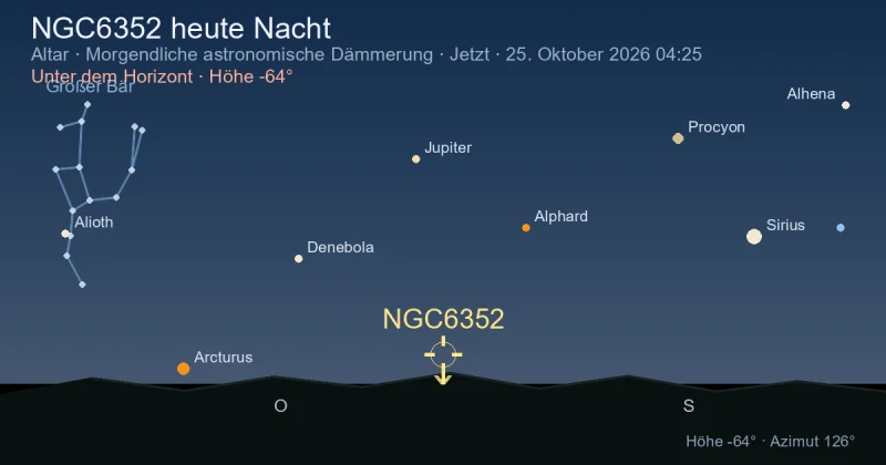 NGC6352 heute Nacht