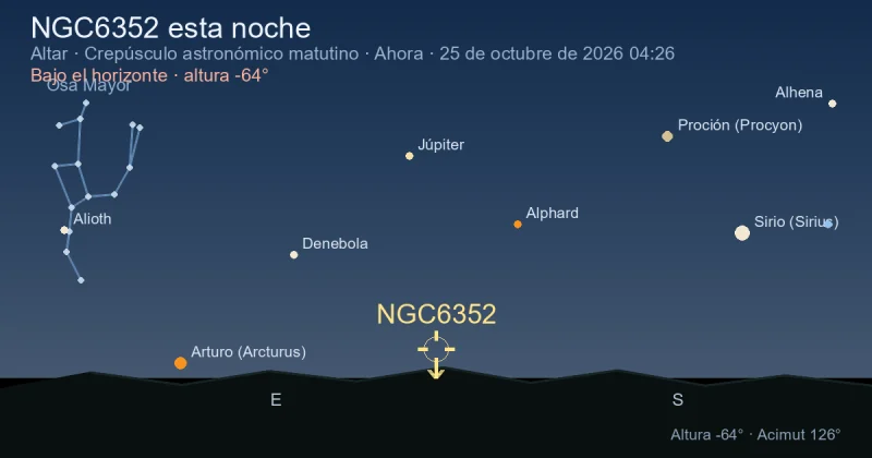 NGC6352 esta noche
