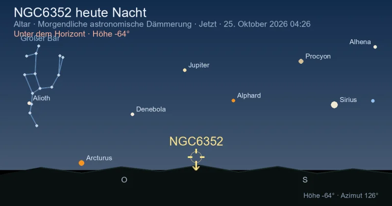 NGC6352 heute Nacht