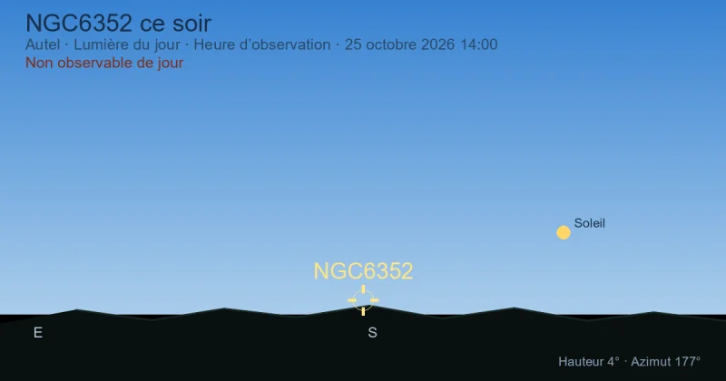 NGC6352 ce soir