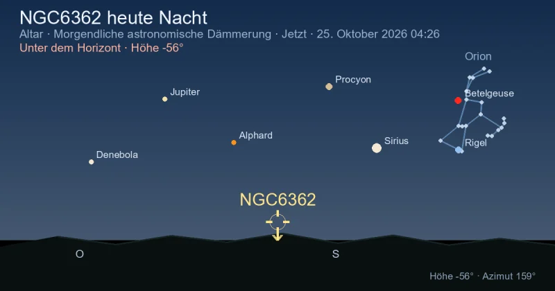 NGC6362 heute Nacht