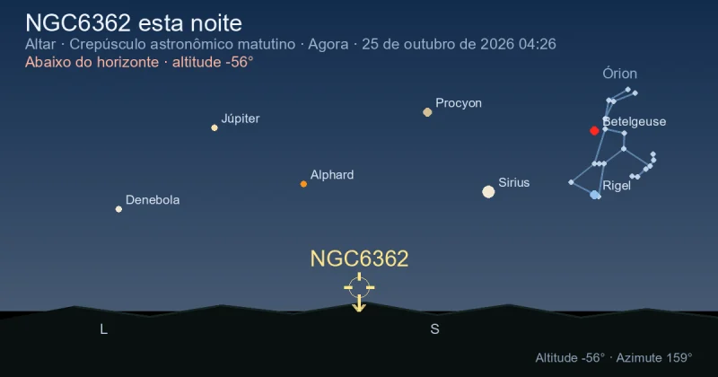 NGC6362 esta noite