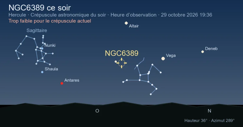 NGC6389 ce soir