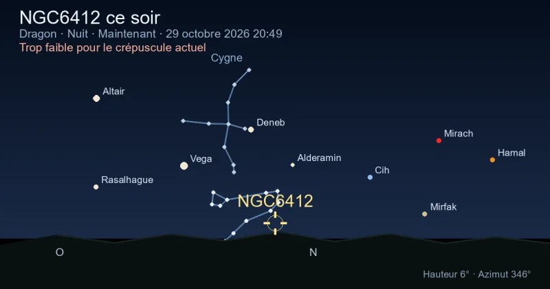 NGC6412 ce soir