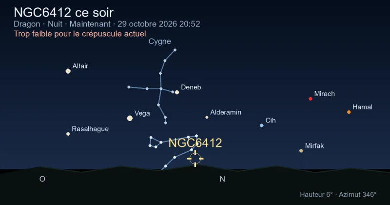 NGC6412 ce soir