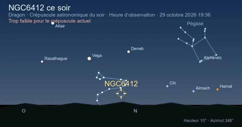 NGC6412 ce soir