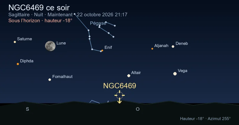 NGC6469 ce soir