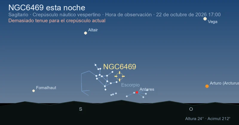NGC6469 esta noche