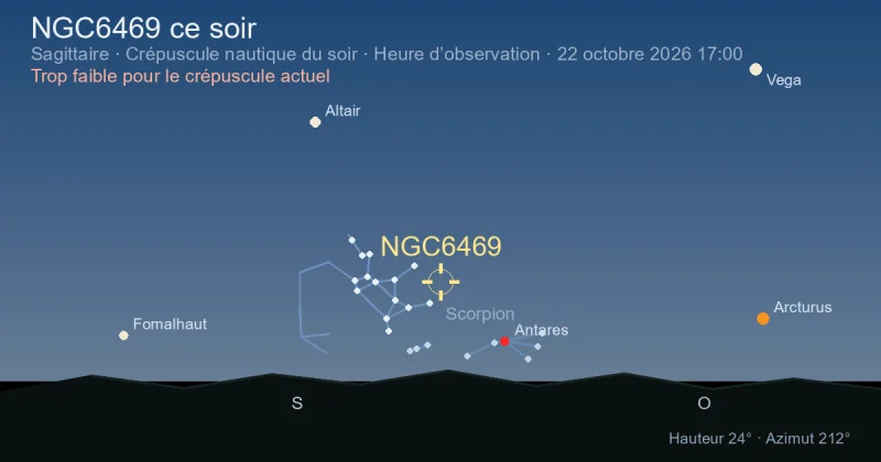 NGC6469 ce soir