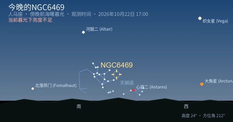 今晚的NGC6469