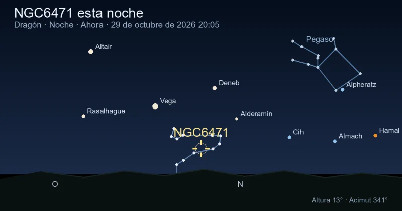 NGC6471 esta noche