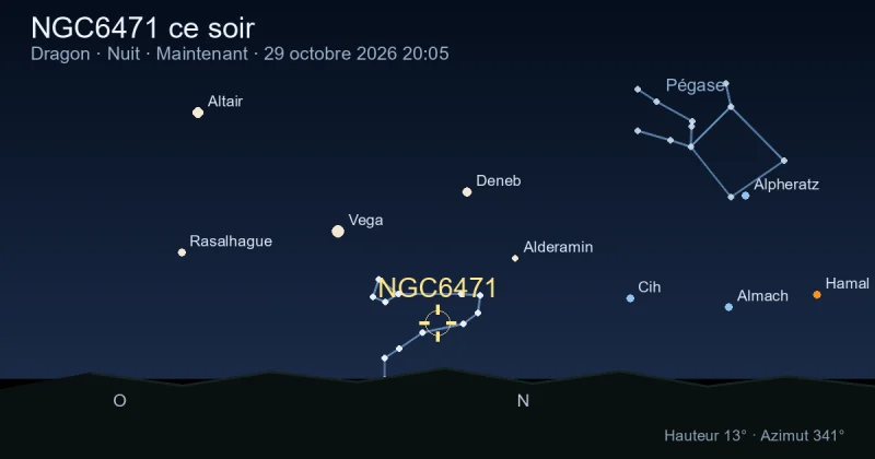 NGC6471 ce soir