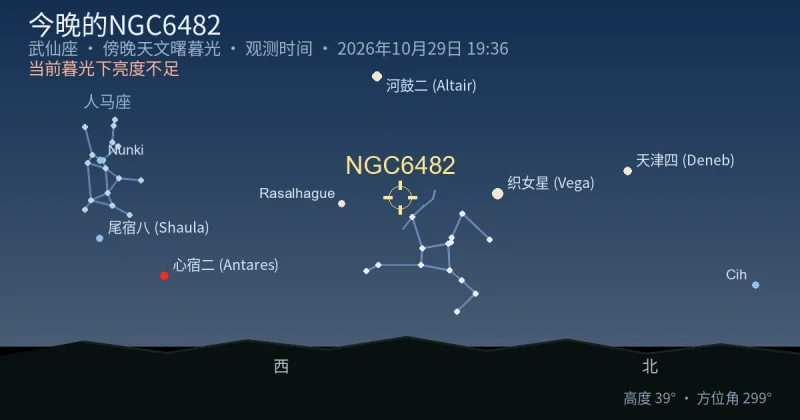 今晚的NGC6482