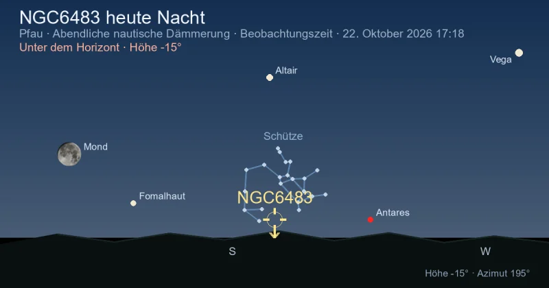 NGC6483 heute Nacht